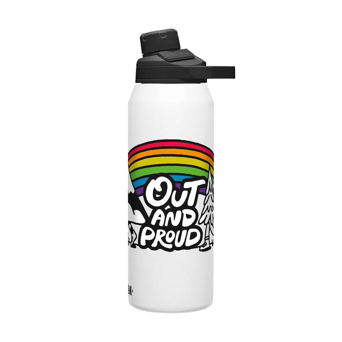 chute-mag-32-oz-water-bottle-insulated-stainless-steel-plus-cleanup-kit-pride-collection-limited-edition-a3 xhvxlhasbo